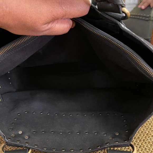 Vintage Celine Soft Leather stud gorgeous tot handled bag - Picture 8 of 16